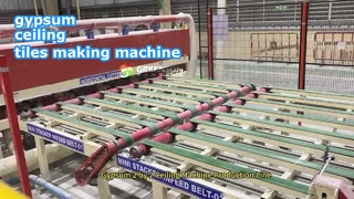 วิธีการใช้สายการผลิตเครื่องฝ้าเพดานยิปซั่ม 2 x 2