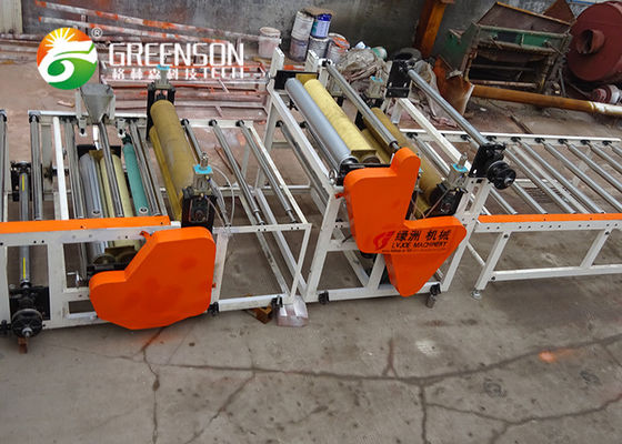 เครื่องจักรกระเบื้องเพดานยิปซั่มลามิเนตเคลือบ PVC มีประสิทธิภาพสูง