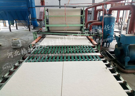 ราคาดี อะคูสติก Mineral Fiber เพดานเครื่องผลิตด้วย Turn Key Project ออนไลน์