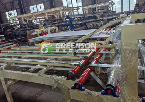 ราคาดี High Precision PVC Film Lamination Machine with Automated Operation and 1 Year Warranty for Gypsum Ceiling Tile Production ออนไลน์