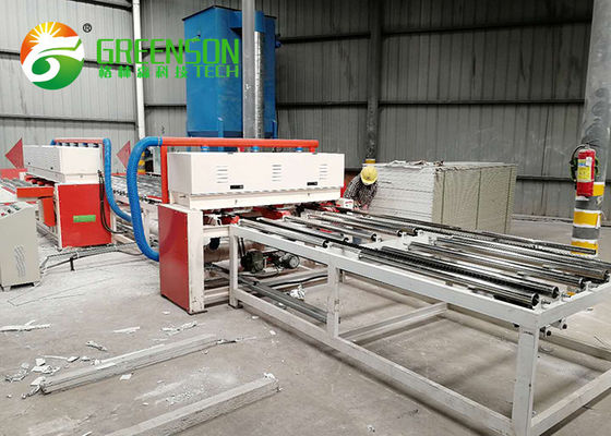 PLC เครื่องตัดแผ่นยิปซัมเครื่อง 600 * 600 ผลิตเครื่องยิปซั่ม
