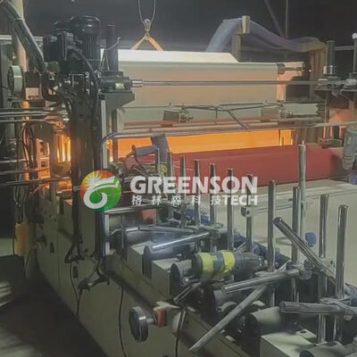 ราคาดี เครื่องเคลือบกาวร้อน PUR อัตโนมัติเต็มรูปแบบสำหรับผ้า ความเร็วในการผลิต 5-17 เมตร/นาที ออนไลน์