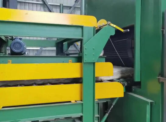 ราคาดี สายการผลิตปูนหินที่ควบคุมโดย PLC ด้วยการรักษาอุณหภูมิสูงสําหรับแผ่นปูนบาซัลต์ 80-200 กิโลกรัม/ม3 ออนไลน์