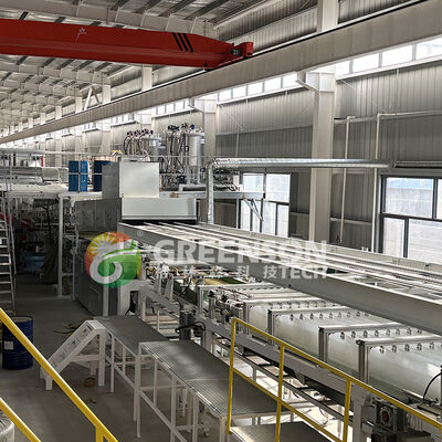 เครื่องทําแซนวิชผนังหินอัตโนมัติเต็มประสิทธิภาพสูง สําหรับการใช้งานง่ายในการใช้งานบนหลังคาและผนัง