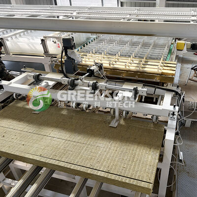 Full-Automatic Continuous Rock Wool Sandwich Panel Production Line with 40-300 mm Thickness and 950-1200 mm Width