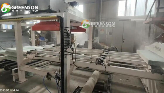 ราคาดี สายการผลิตแผ่นยิปซั่ม Dunnage Strip ที่ควบคุมโดย PLC สำหรับการวางซ้อนบรรจุภัณฑ์ ออนไลน์