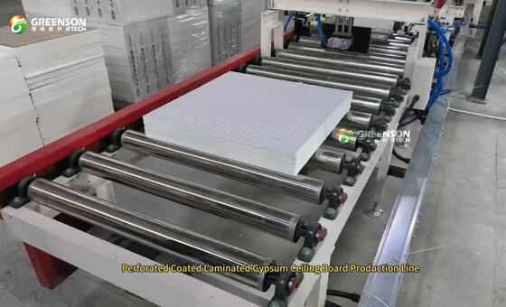 สายการผลิตพ่นสีพื้นผิว Drywall ตกแต่งอุปกรณ์พ่นสีเคลือบเดี่ยวและคู่