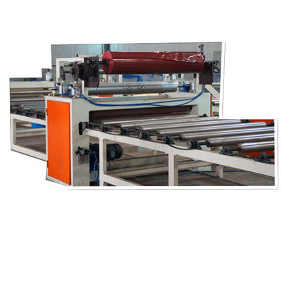 เครื่อง 4KW Power ยิปซั่มบอร์ดเคลือบ 15m / นาทีความเร็ว CE ISO 9001 จดทะเบียน