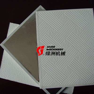 พลาสเตอร์บอร์ดประสิทธิภาพสูงเครื่องเคลือบ PLC ควบคุมไฟฟ้า