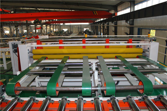 เครื่องเคลือบลามิเนต Plasterboard ฟิล์ม PVC ด้านคู่